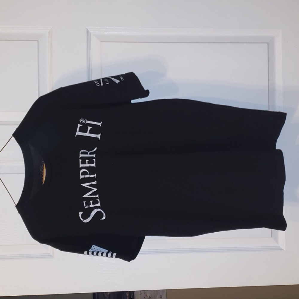 Grunt Style- Semper Fi- Uni-sex T-shirt - Large - Picture 2 of 7